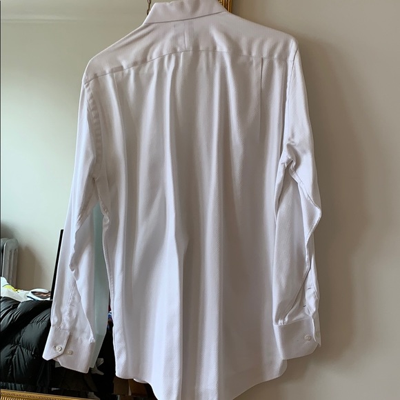 Men’s Neiman Marcus Dress Shirt White - Picture 5 of 5